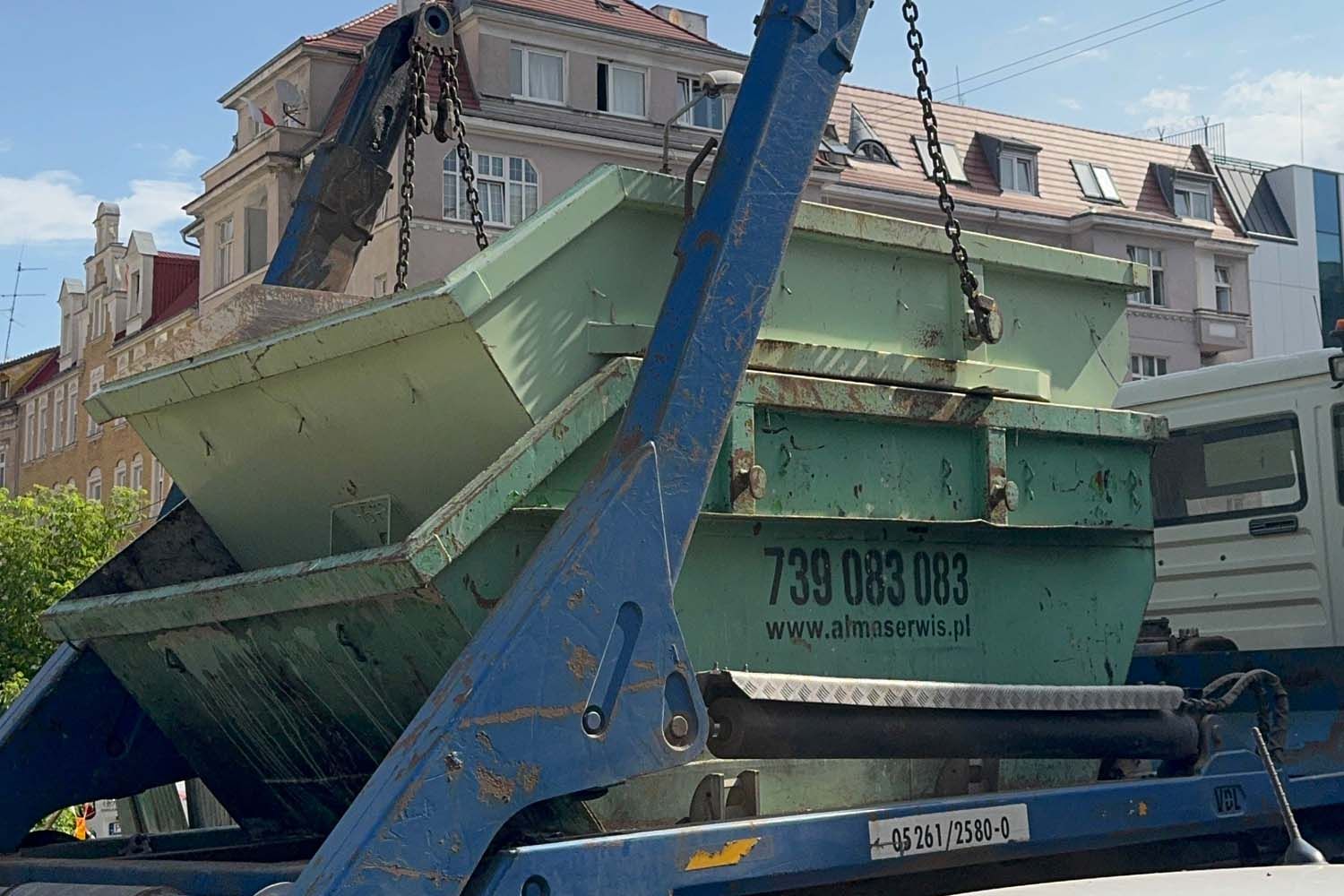 Podstawienie kontenera we Wrześni