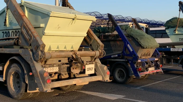 Rodzaje kontenerów na gruz