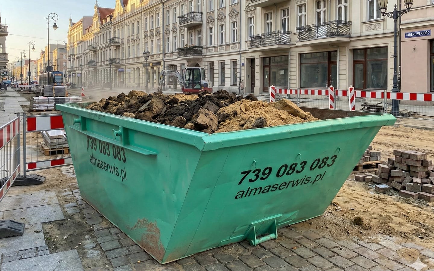 kontener na ziemie w poznaniu zobacz cennik